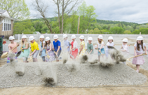 From Left to Right: Ezri Kling, Maya Starke-Meredith, Ethan Jacobson-Goodhue, Delia Morgan, Molly MacDonald, Guy Ciccarell, Benjamin Manning, Isabel Taxman, Anna Brown, Carson Jaacks, Meg MacLaury, Megan Henderson, Daniel Kling, Isabel Macht